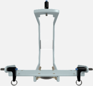 Hillaero ZOLL M FAA certified mountable bracket for Air Ambulance Airmed Helicopter or Fixed Wing Aircraft FRONT